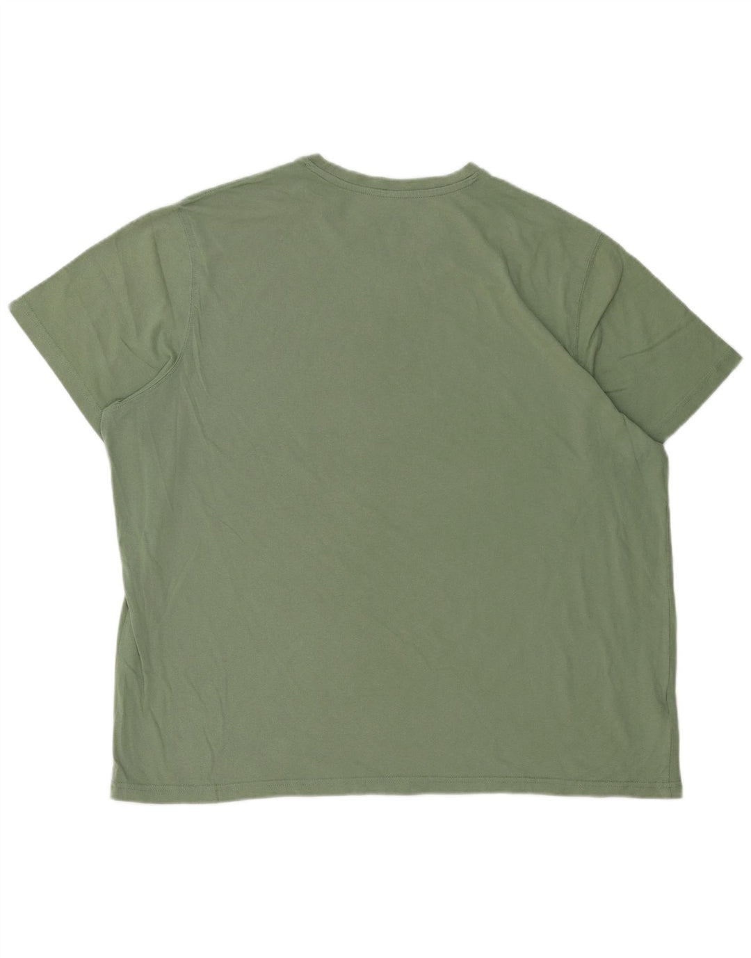 EDDIE BAUER Herre Grafisk T-Shirt Top 2XL Grøn Bomuld
