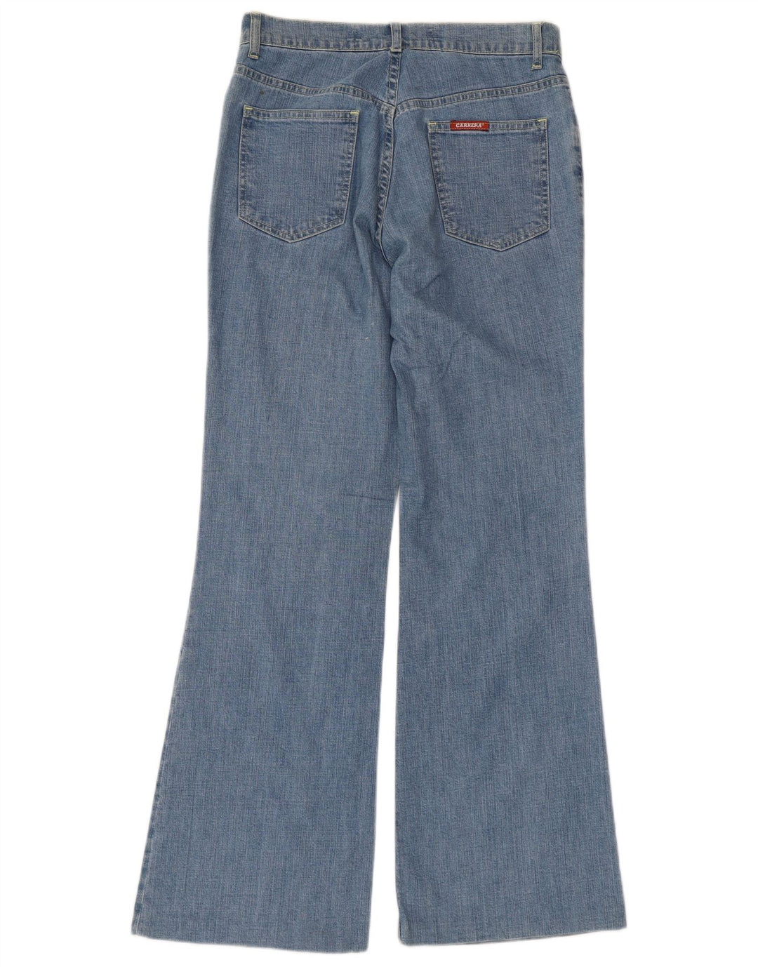 Carrera Dame Flared Jeans W29 L29 Blå Bomuld