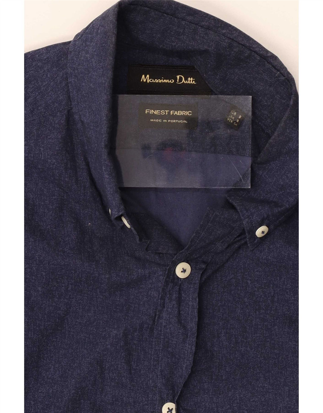 Massimo Dutti herreskjorte lille marineblå
