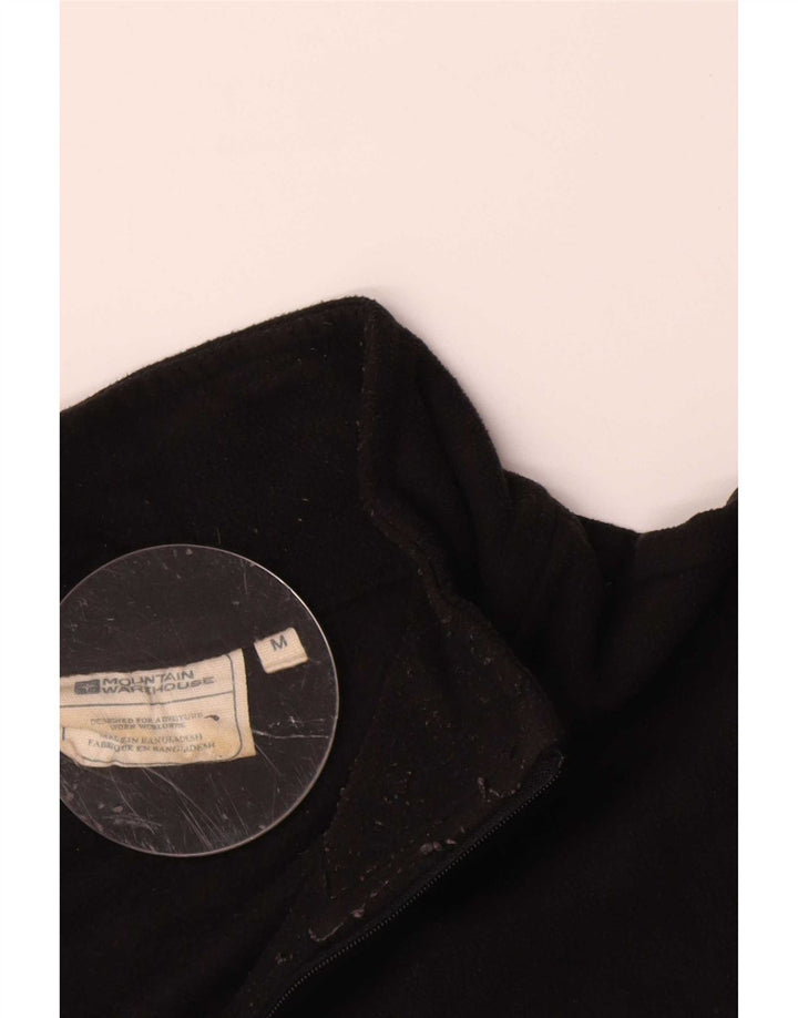 Mountain Warehouse Herre lynlås hals Fleece Jumper Medium Sort