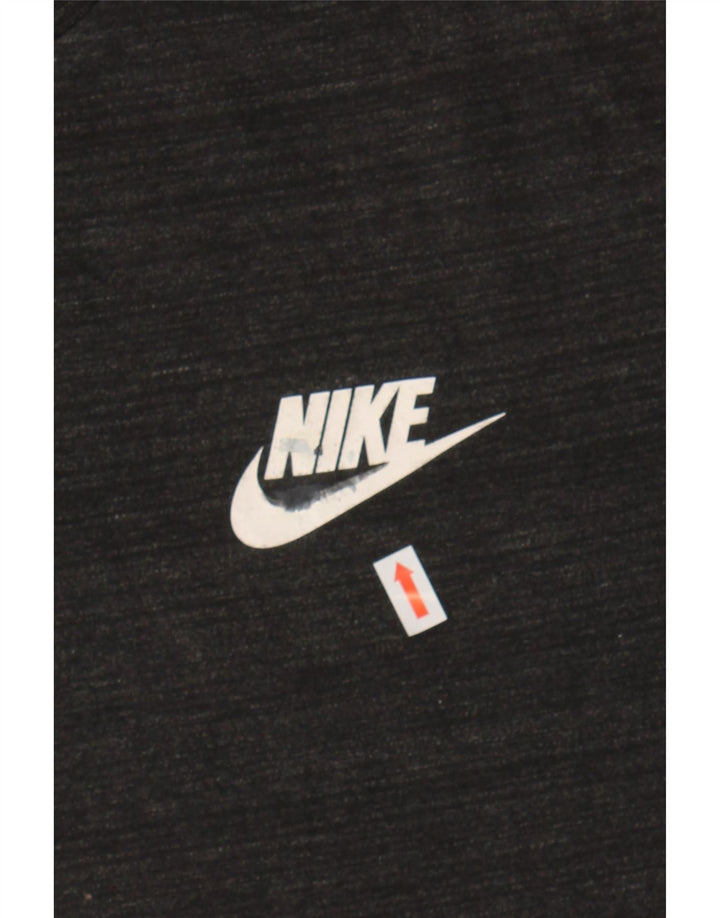 NIKE Mens T-Shirt Top Medium Grey Flecked Cotton Vintage Nike and Second-Hand Nike from Messina Hembry 
