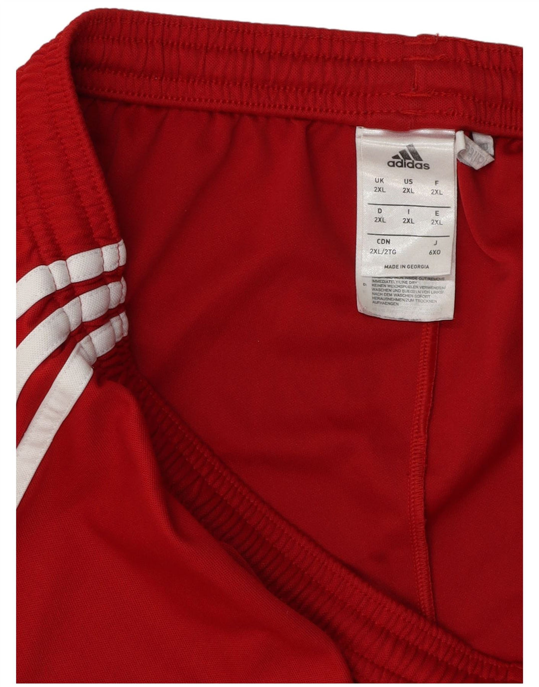 Adidas Herre Climalite Sportshorts 2XL Rød Polyester