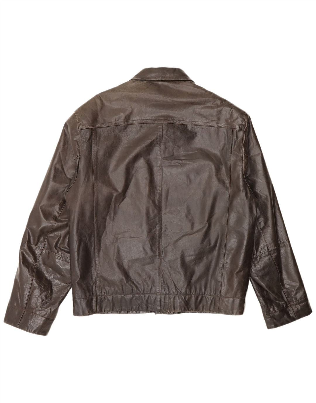 Conbipel Herre Læderjakke IT 50 Stor Brun Læder