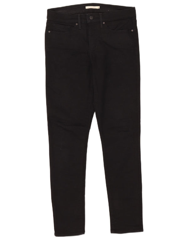 Levi's Womens 311 Shaping Skinny Jeans W30 L30 Sort bomuld