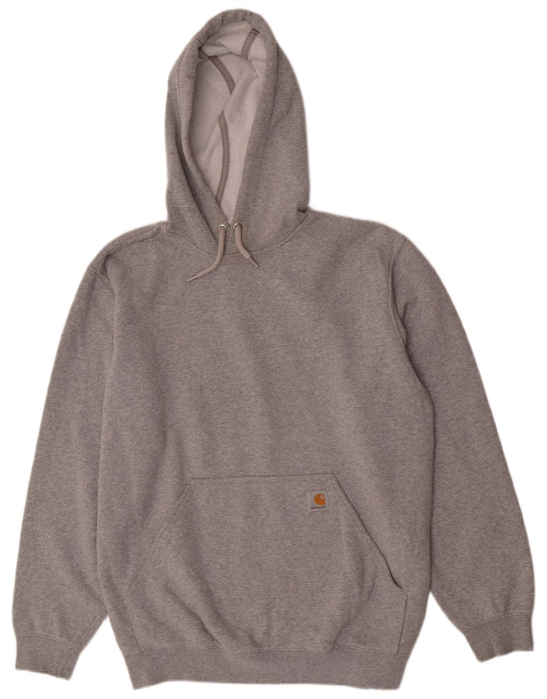 Carhartt Herre Loose Fit Hoodie Jumper Medium Grå Bomuld