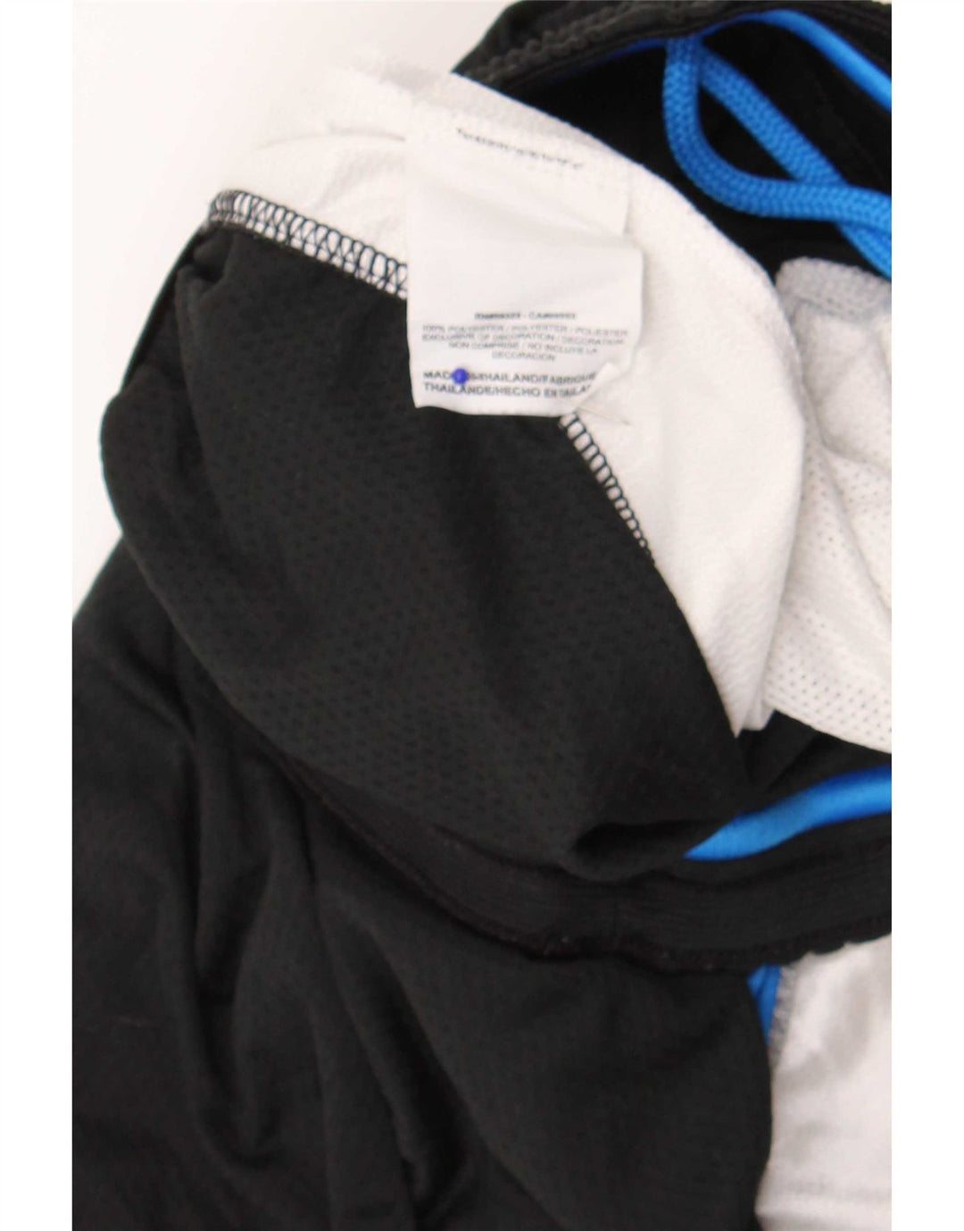Nike Herre grafiske almindelige sportsshorts Large Black Colourblock Polyester