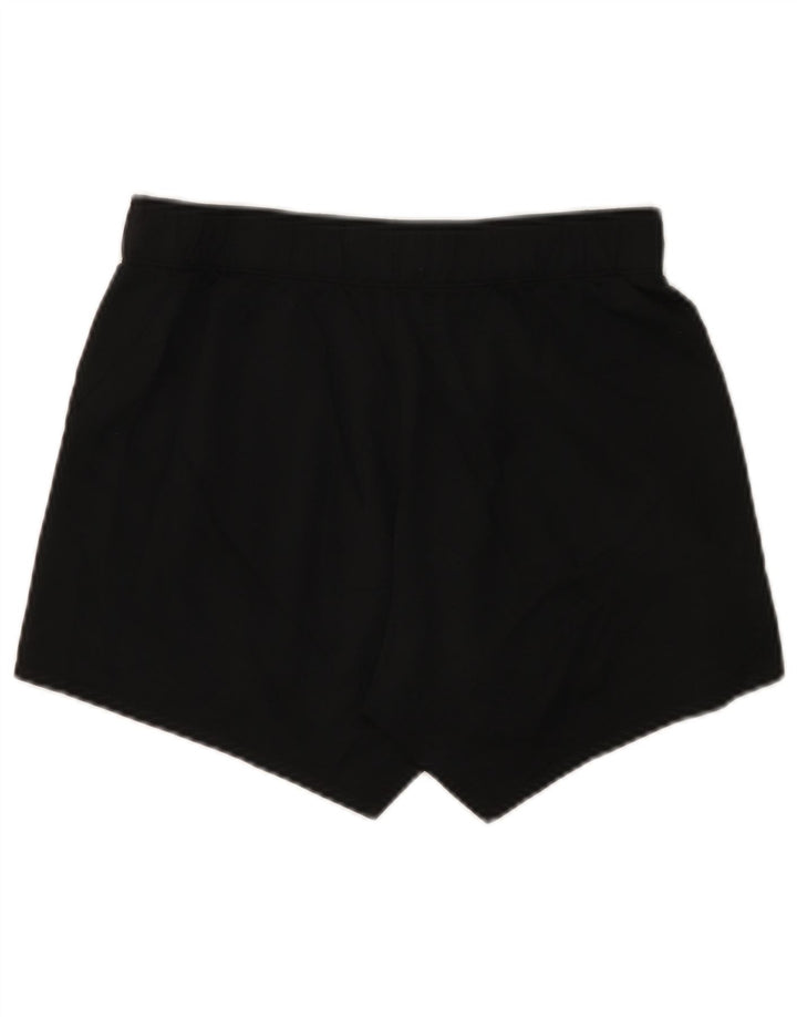 Nike Dame Dri Fit Sport Shorts UK 10 Small Black Polyester