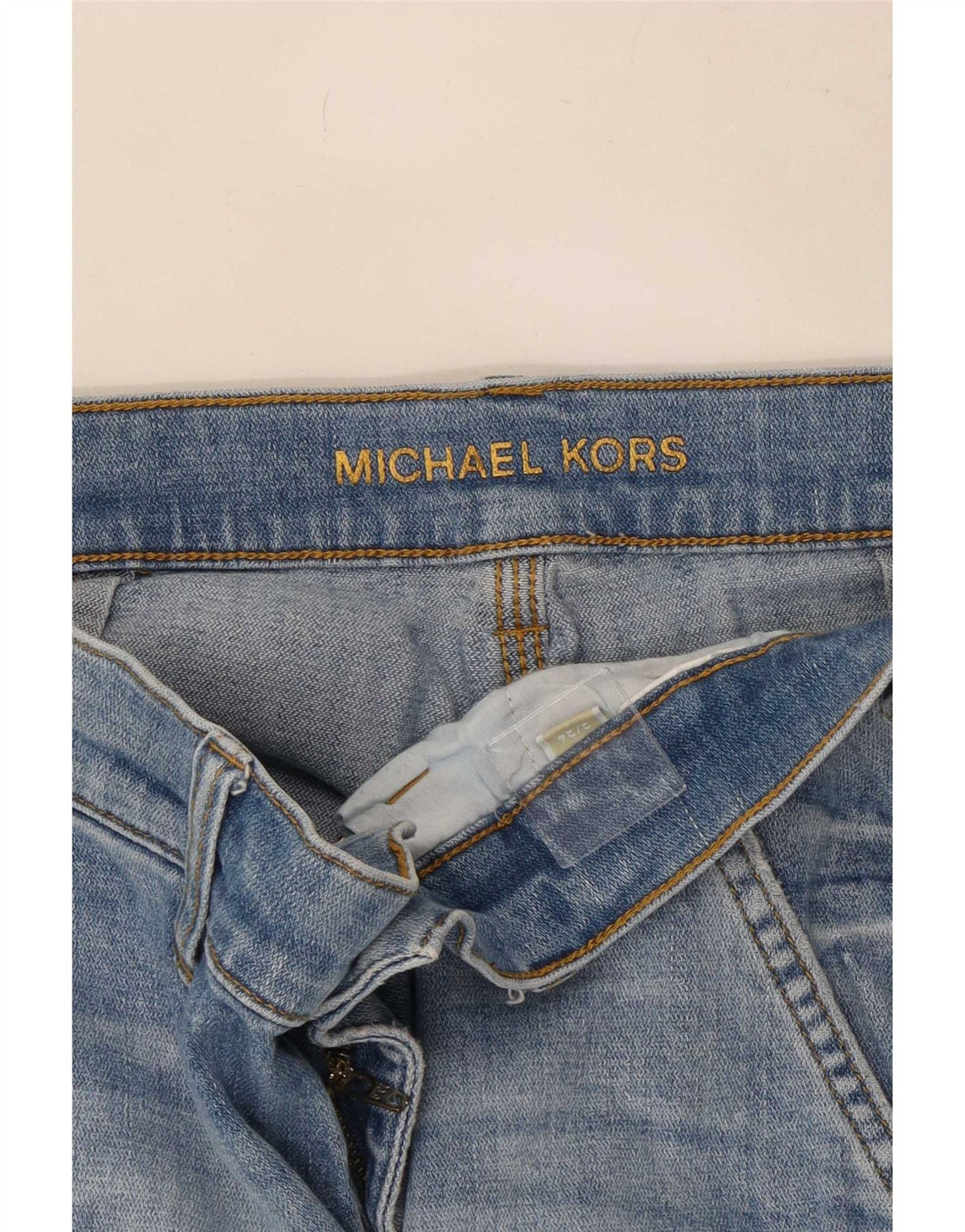 Michael Kors Dame Cargo Straight Jeans US 2 XS W26 L29 Blå