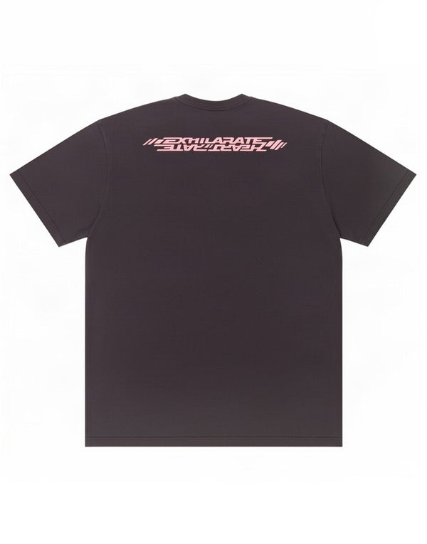 Adidas Herre grafisk T-shirt Top Medium Navyblå Bomuld