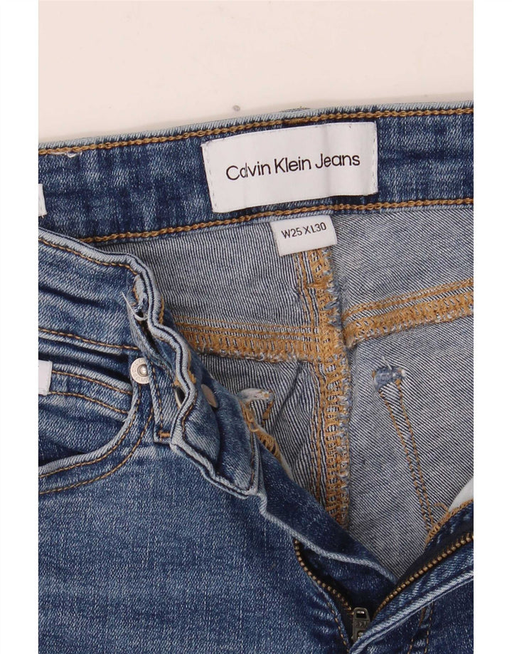 Calvin Klein Dame Skinny Jeans W25 L30 Blå