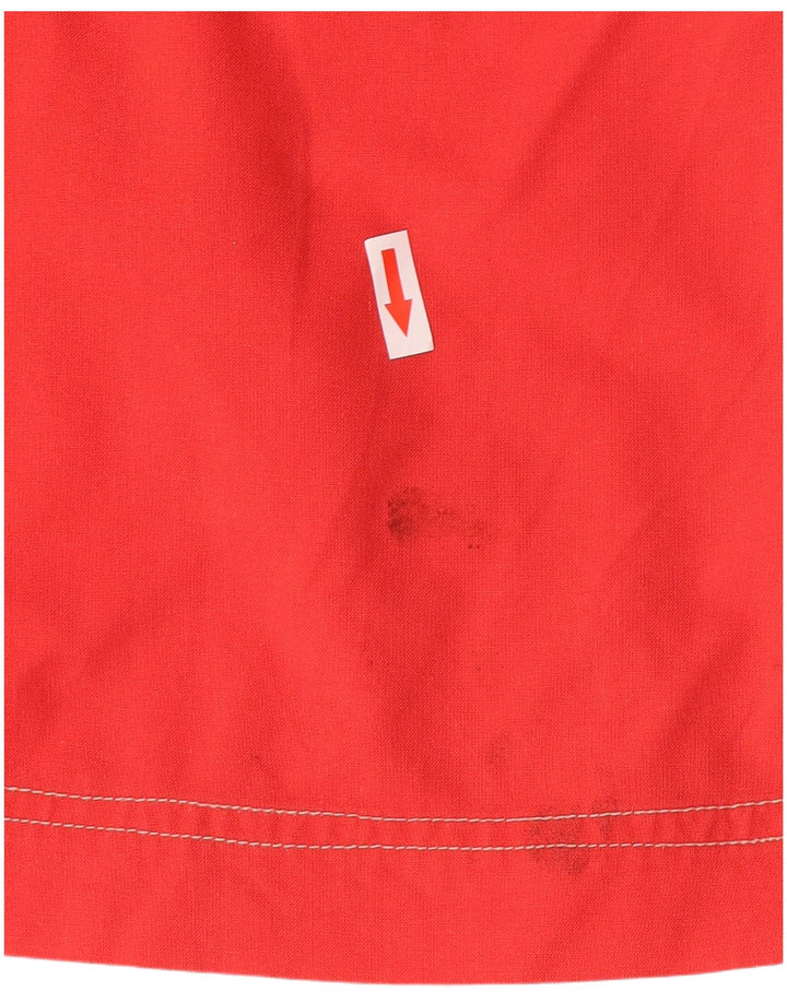 Vintage Kvinder Casual Shorts IT 42 Medium W30 Rød