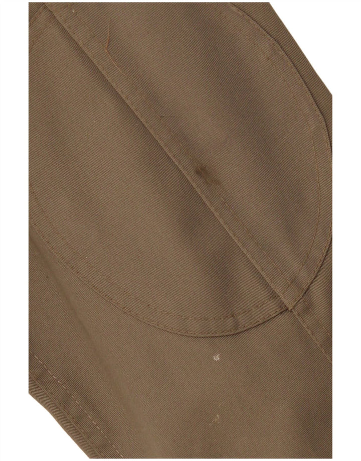 VINTAGE Herre Military Hooded Parka Jacket IT 54 2XL Khaki Bomuld