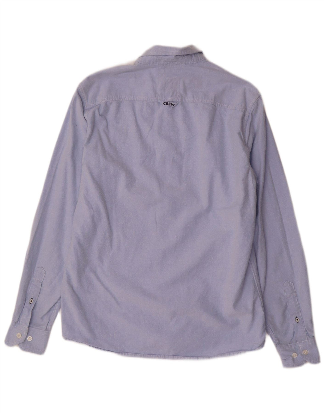 CREW TØJ Herre Slim Fit skjorte Medium Blue Cotton