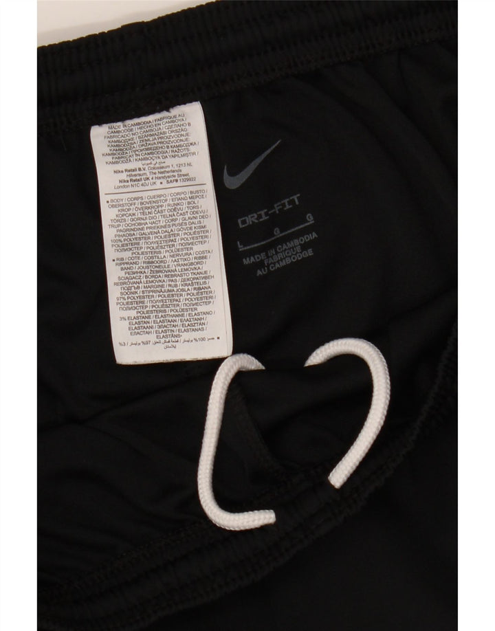 Nike Herre Dri Fit træningsdragt Bukser Large Sort Polyester