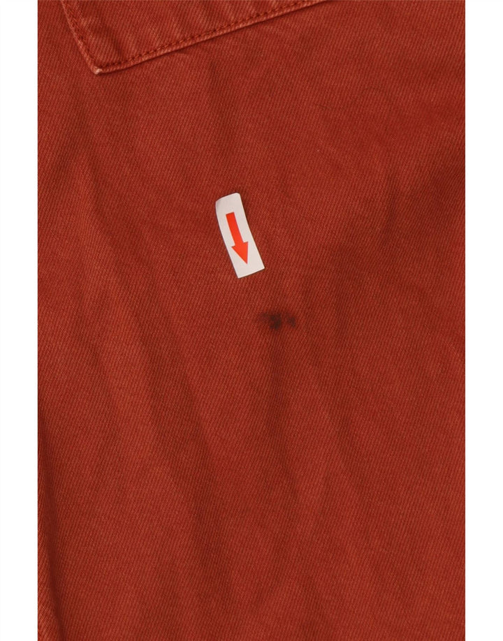 Jack & Jones Denimskjorte til mænd, lille brun bomuld