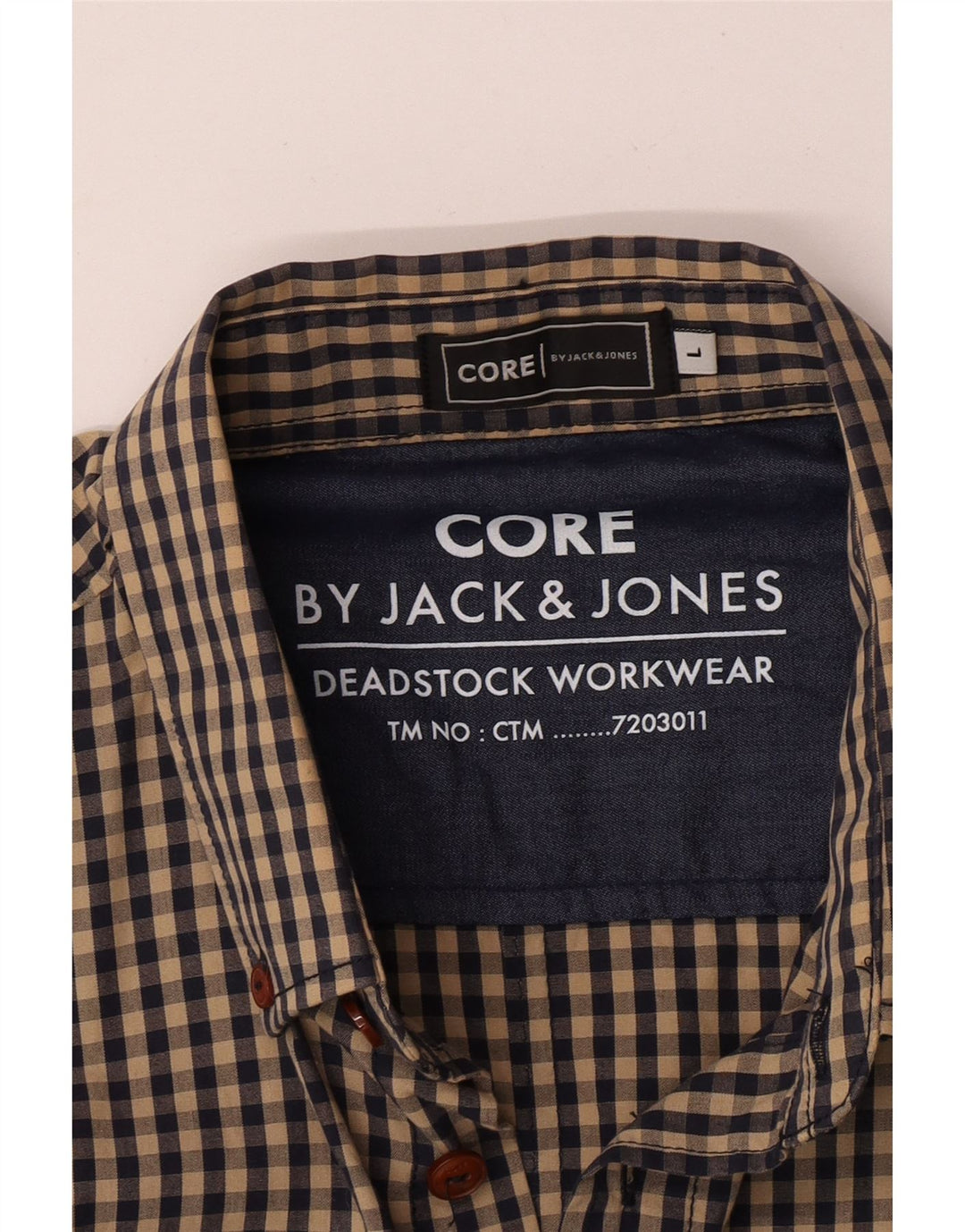 Jack & Jones Herreskjorte Stor brun Gingham