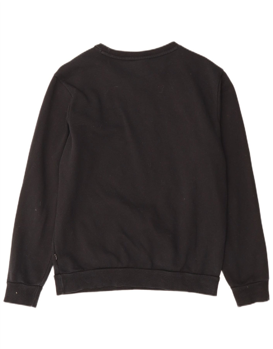 PUMA grafisk sweatshirt til mænd, lille sort bomuld