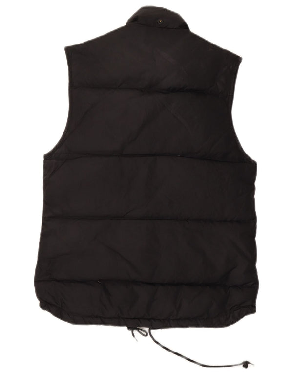 Jigsaw Womens Polstret Gilet UK 10 Small Black Nylon