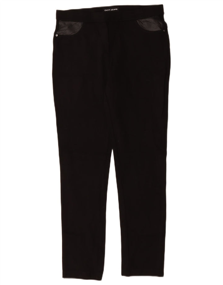Dkny Dame Slim Casual Bukser Medium W30 L29 Sort Viscose