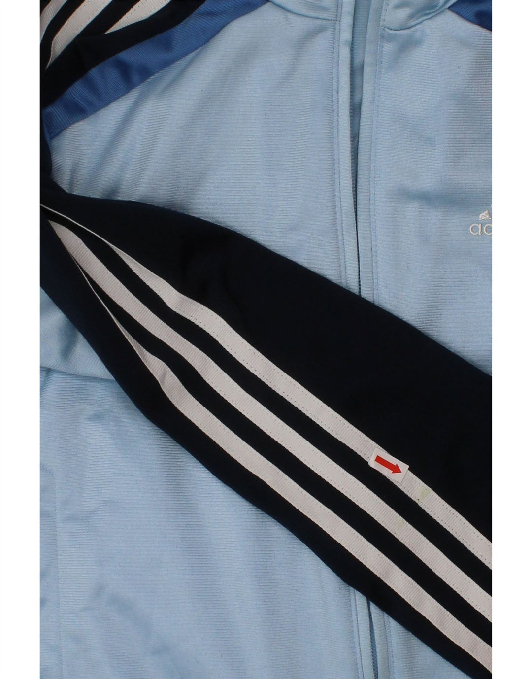 ADIDAS Træningsdragt til drenge Topjakke 11-12 år Blå Colourblock Polyester
