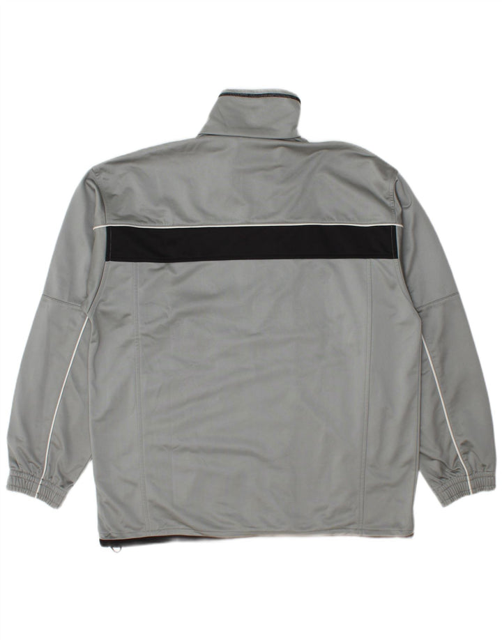Diadora Træningsdragt til mænd Topjakke Stor Grå Colourblock Polyester