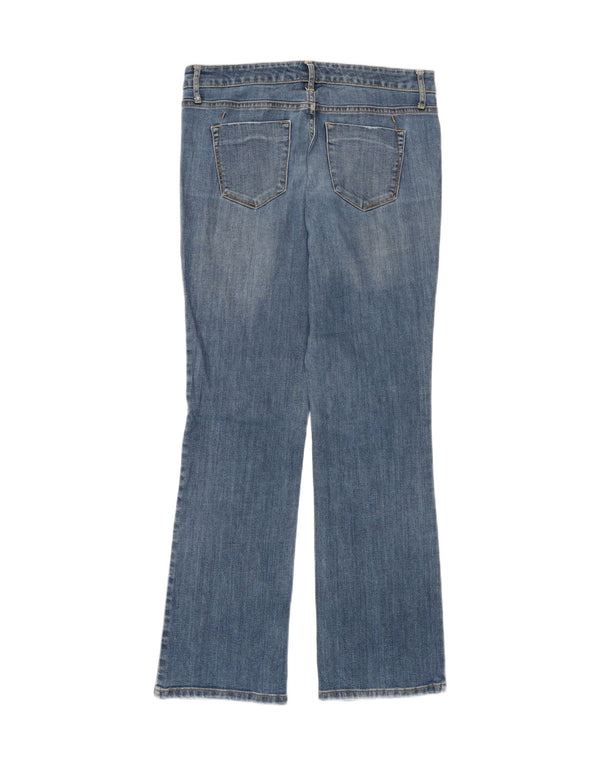 Mossimo Dame Bootcut Jeans med lav talje US 8 Medium W32 L32 Blå Bomuld