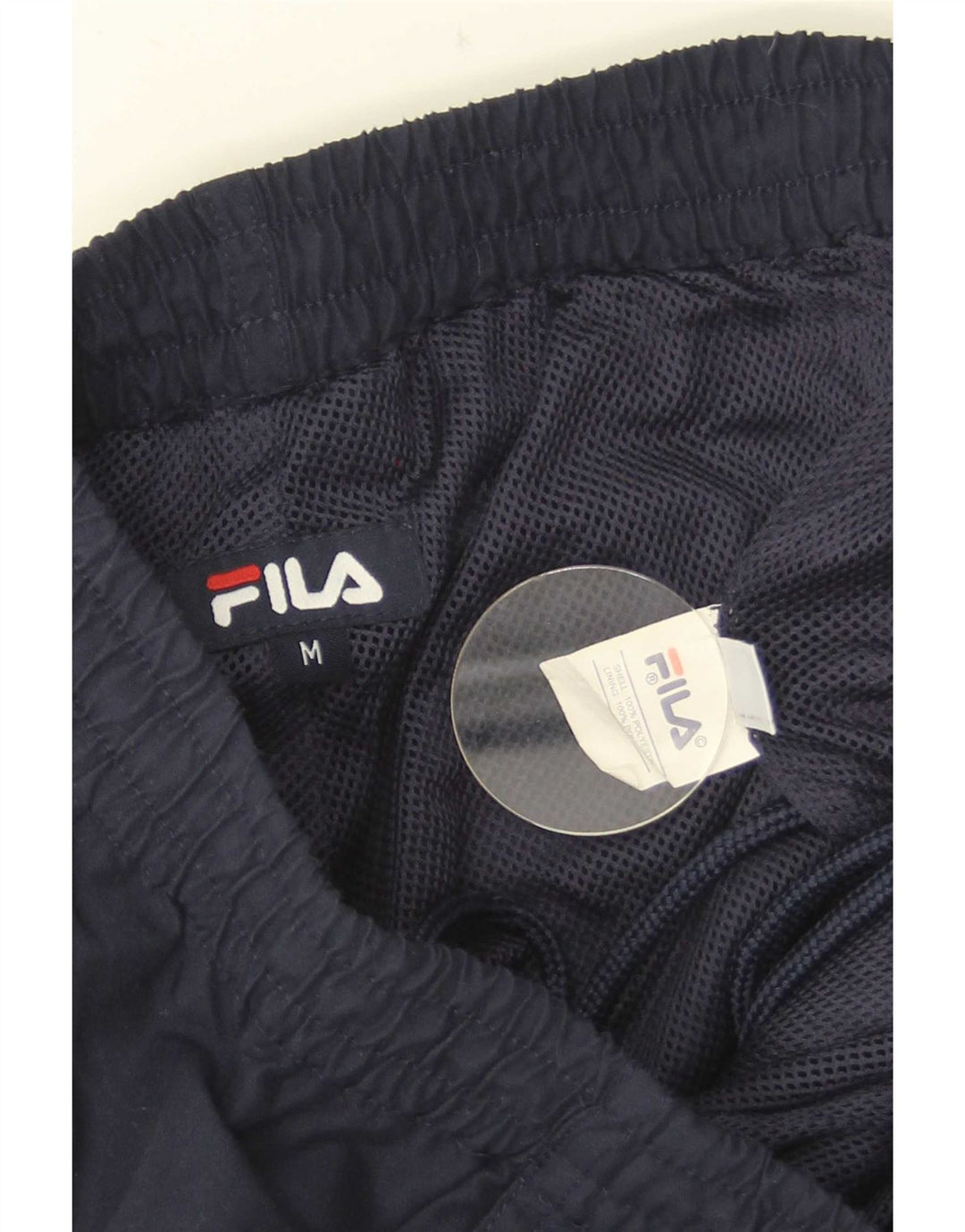 Fila Herre Grafiske Bermuda Sportshorts Medium Navy Blue Colourblock
