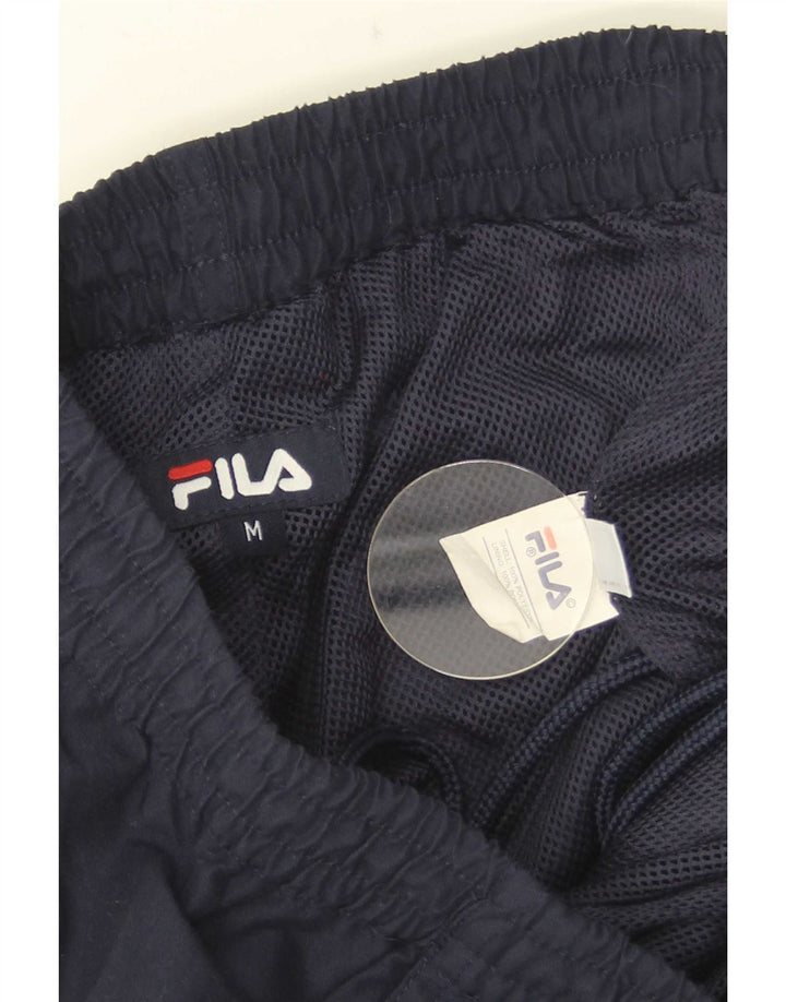 Fila Herre Grafiske Bermuda Sportshorts Medium Navy Blue Colourblock