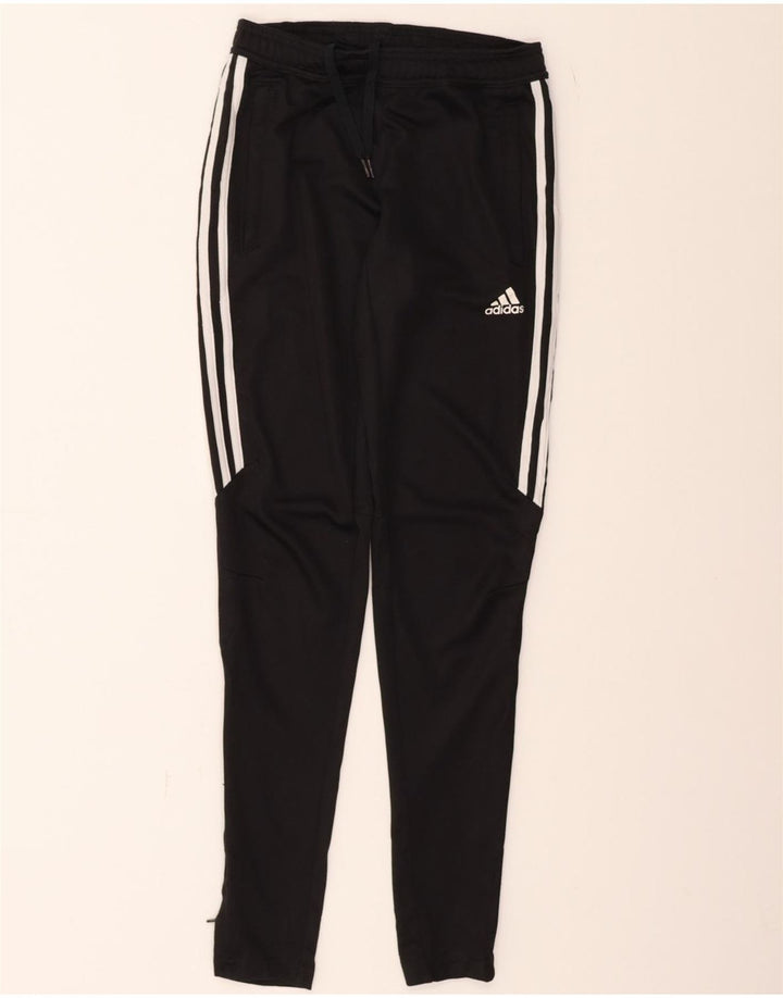 ADIDAS Womens Climacool Tracksuit Trousers UK 4/6 XS  Black Polyester Vintage Adidas and Second-Hand Adidas from Messina Hembry 