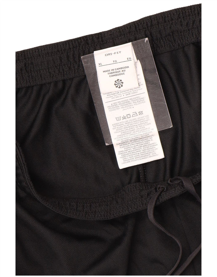 Nike Herre Dri Fit træningsdragt bukser XL sort polyester