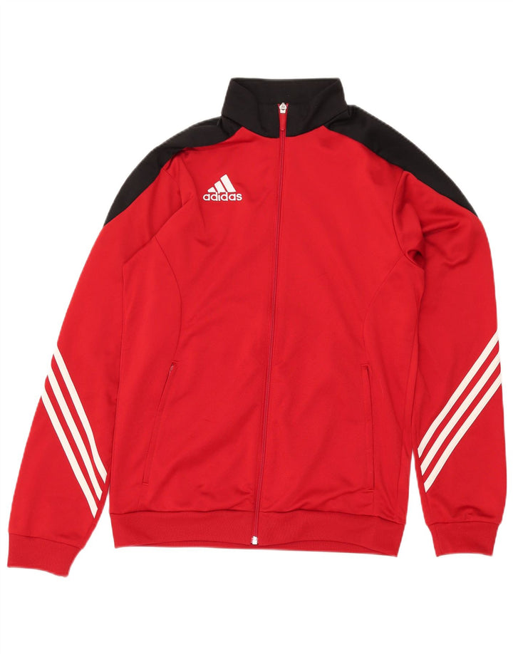 Adidas Træningsdragt til mænd Top jakke Lille Rød Colourblock Polyester