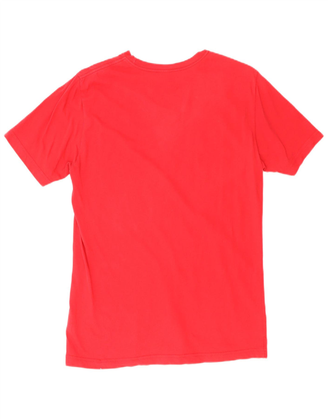 Nike Herre Standard Fit Grafisk T-shirt Top Medium Rød Bomuld