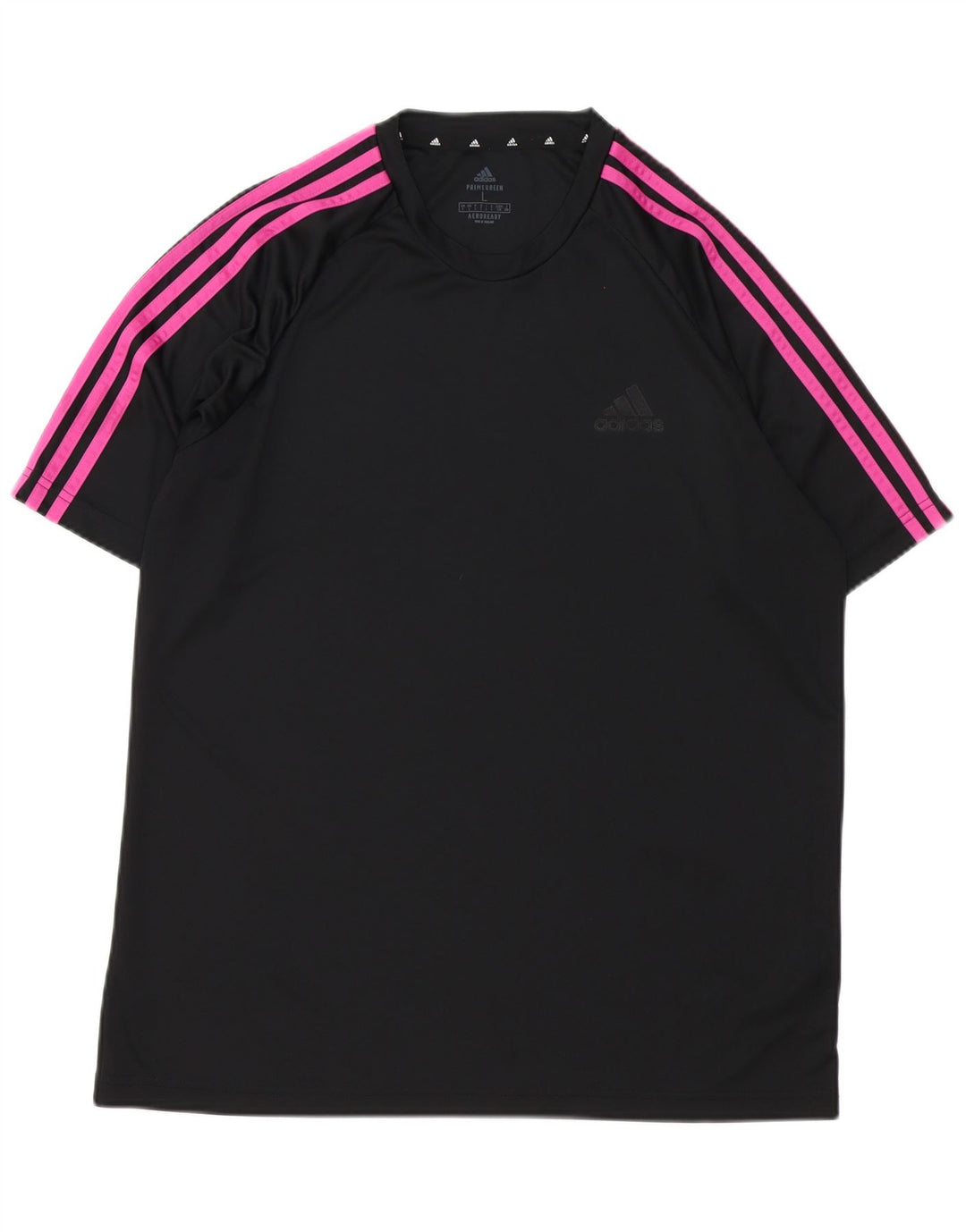 Adidas Herre Aeroready T-Shirt Top Stor Sort Polyester