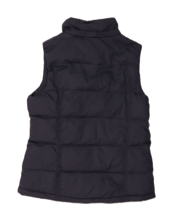Crew Clothing Kvinders Polstret Vest UK 12 Medium Navy Blå Polyester