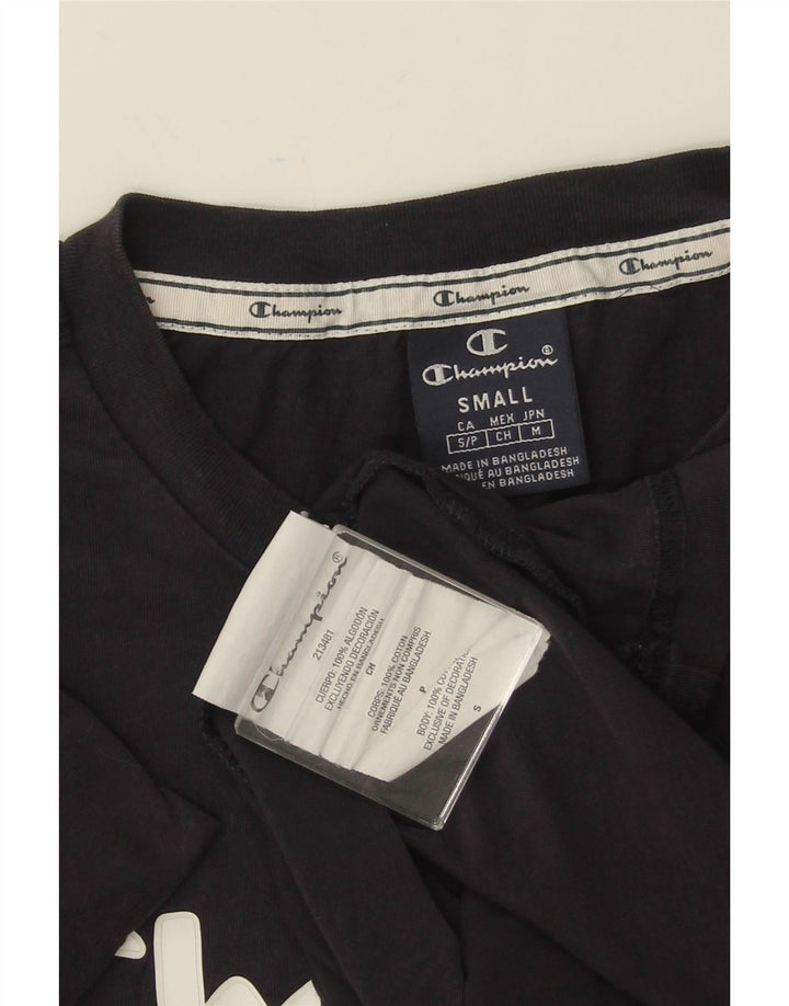 CHAMPION Grafisk T-shirt til mænd, lille marineblå bomuld