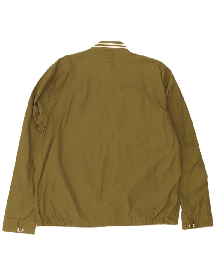 PENGUIN Bomberjakke til mænd UK 42 XL Khaki stribet nylon