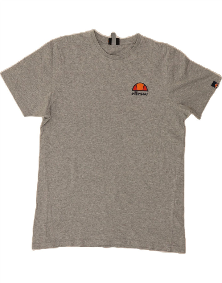ELLESSE Mens T-Shirt Top Large Grey Cotton Vintage Ellesse and Second-Hand Ellesse from Messina Hembry 
