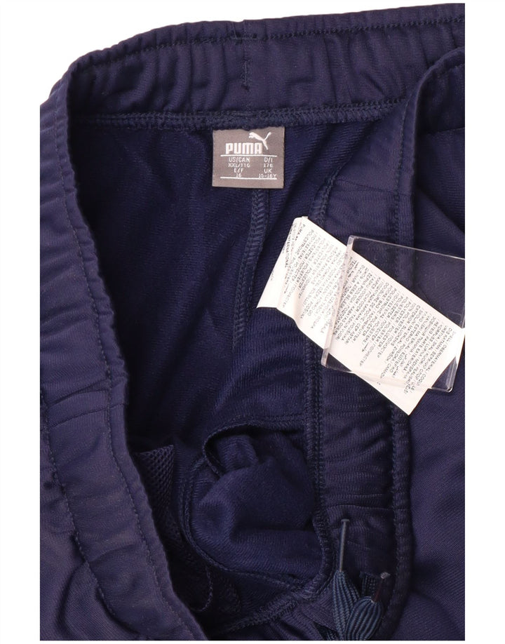 Puma Træningsdragtbukser til drenge 15-16 år Marineblå polyester