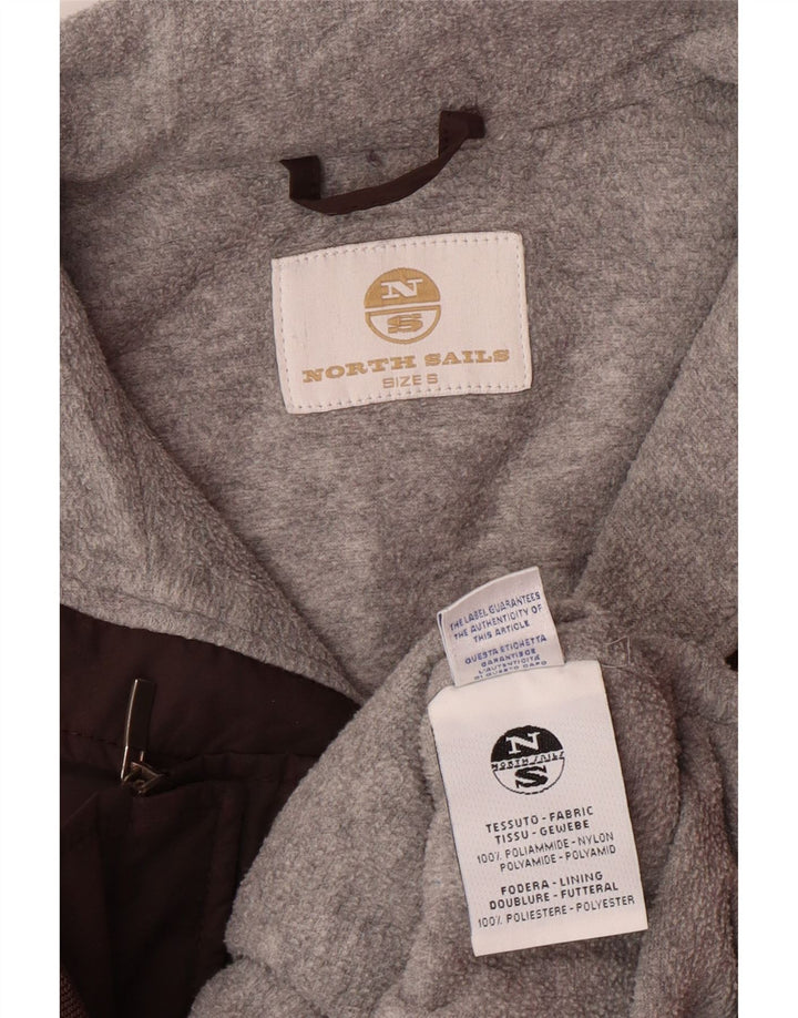NORTH SAILS Bomberjakke til mænd UK 36 Lille brun polyamid