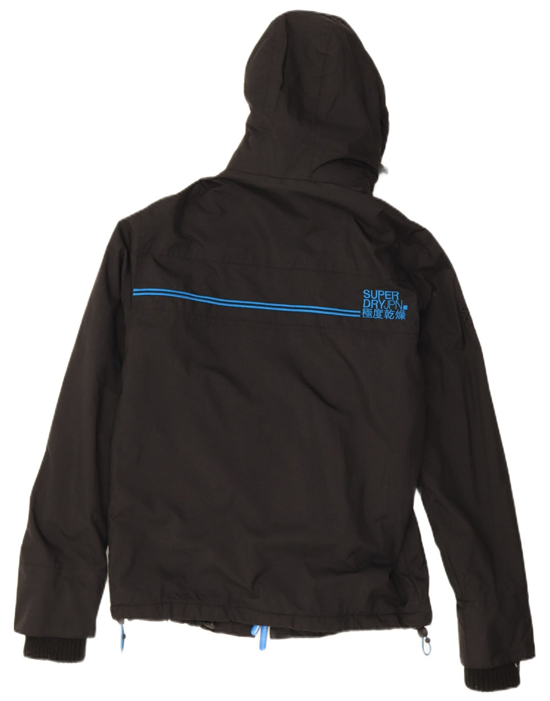 Superdry Herre The Windcheater Graphic Windbreaker Jacket UK 36 Small Black