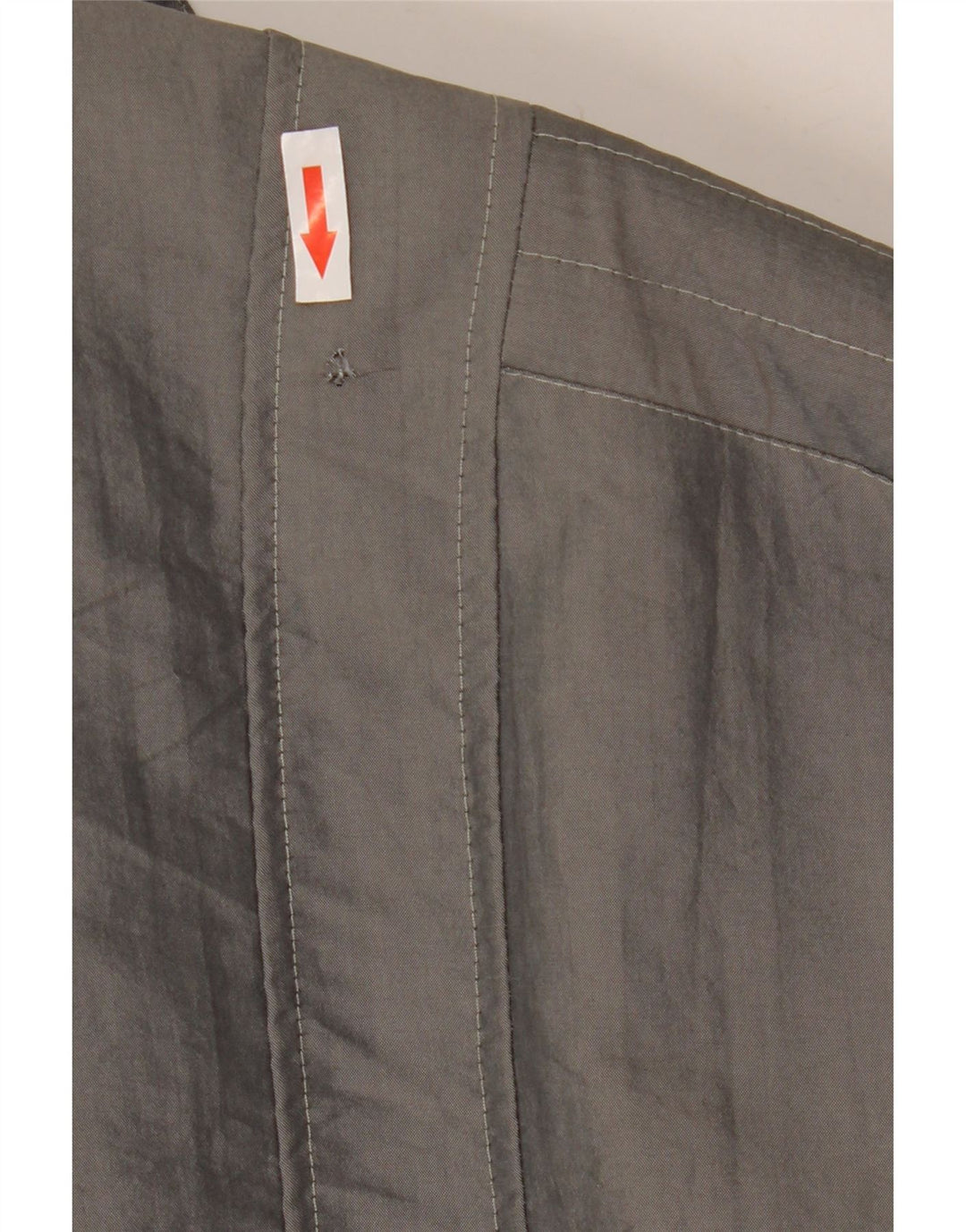 Vintage Herre Sherpa Bomber Jacket UK 40 Large Grå