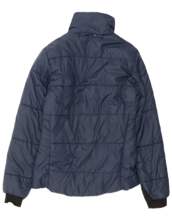 Musto Womens Padded Jacket UK 8 Small Navy Blue Polyamide