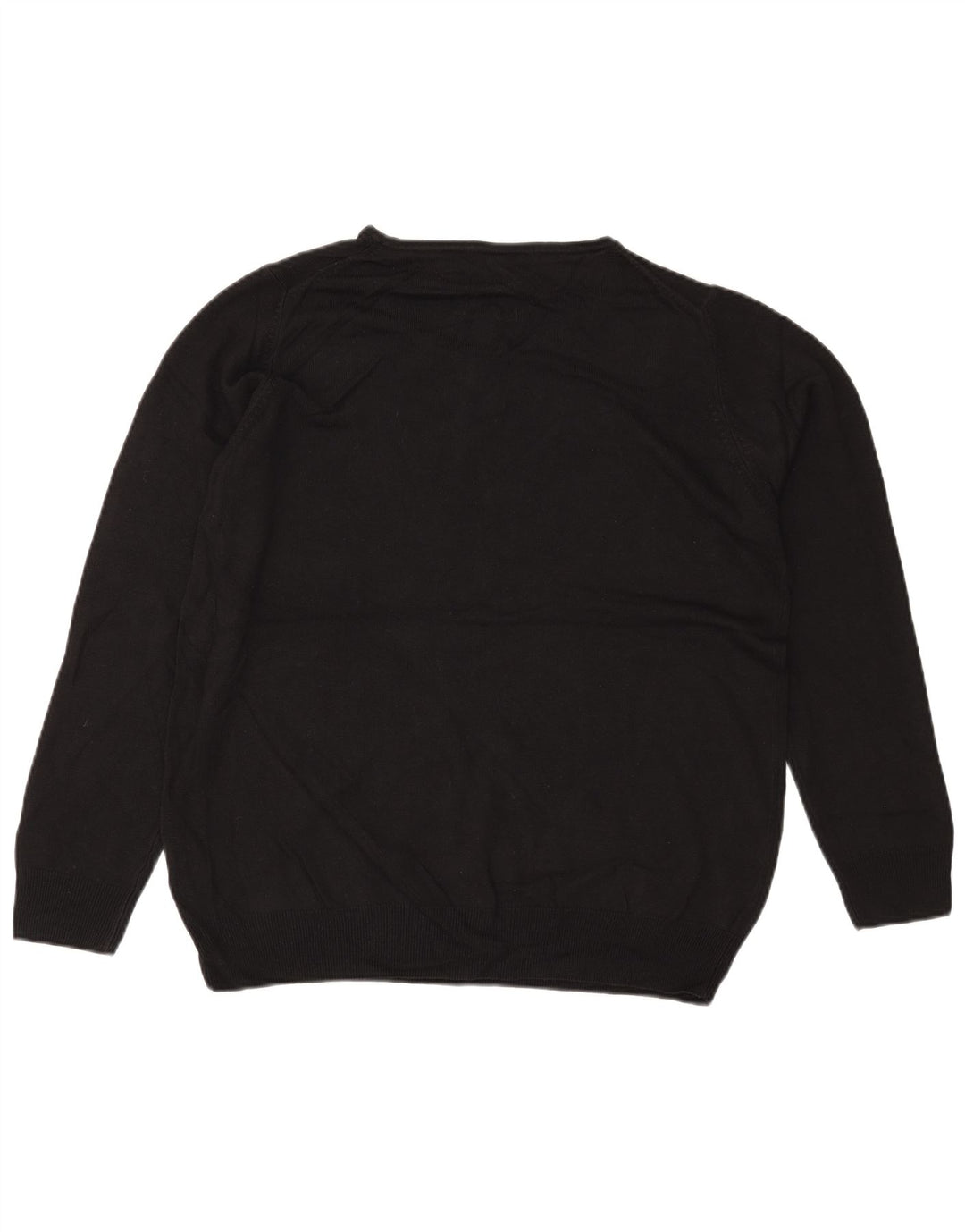 MARKS & SPENCER Dame sweater med rund hals i overstørrelse UK 18 XL Sort