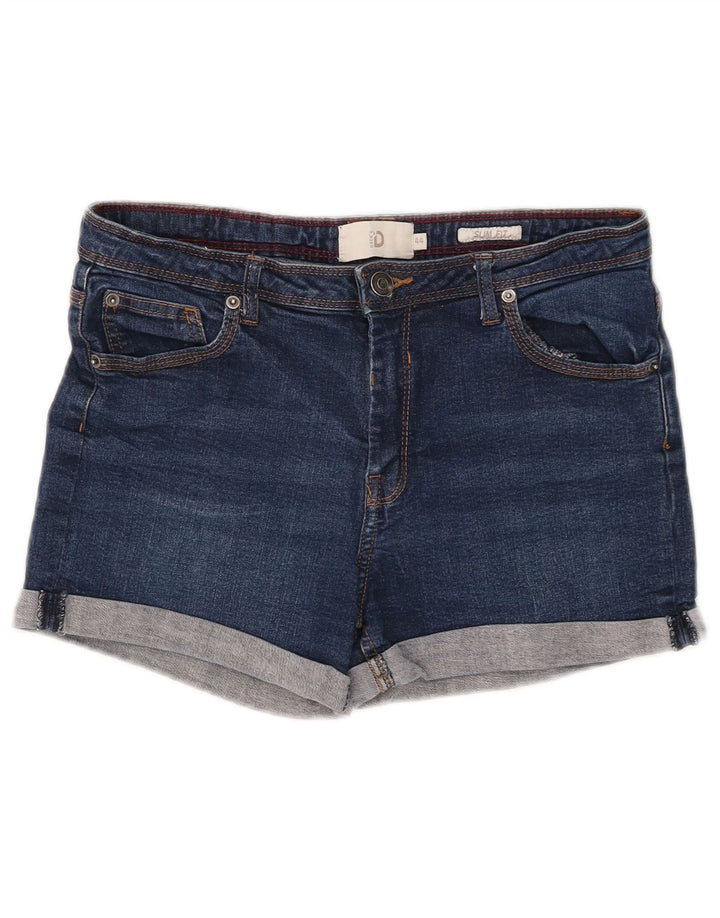 Dacks Slim Fit denimshorts til kvinder IT 44 Medium W28 Blå Bomuld