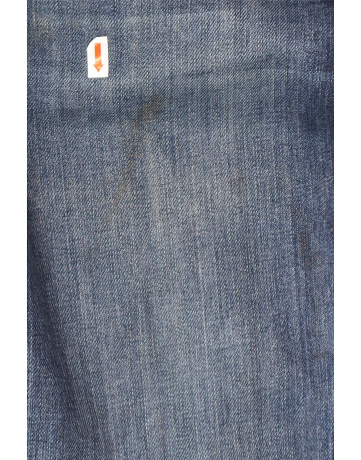 DIESEL Herre Bootcut Jeans W36 L34 Blå Bomuld