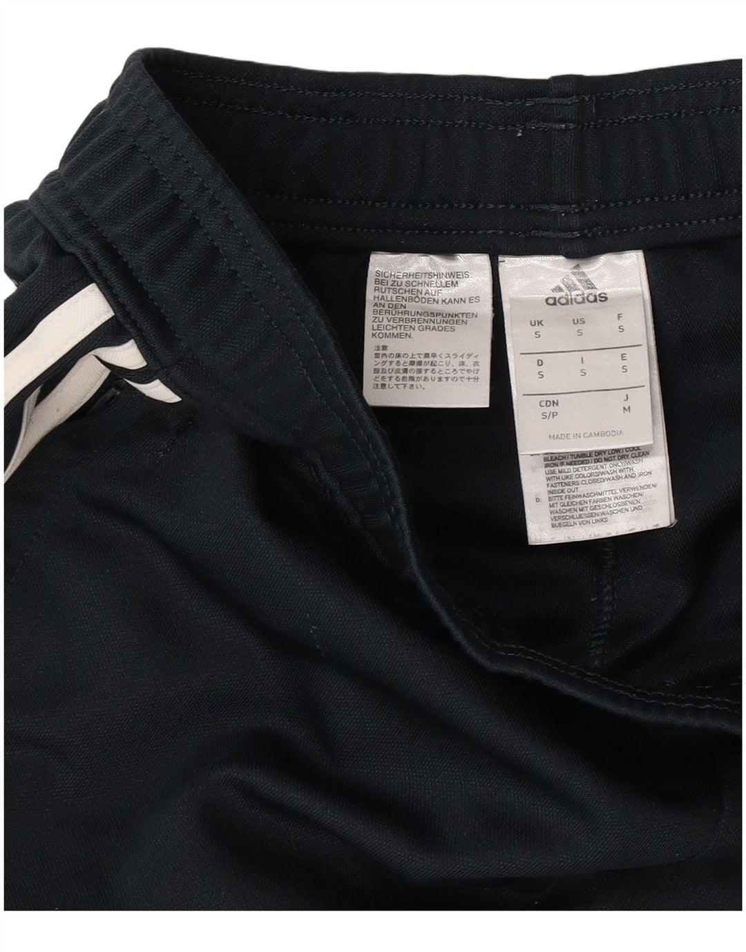 Adidas Herre Real Madrid Træningsdragt Bukser Small Black Polyester
