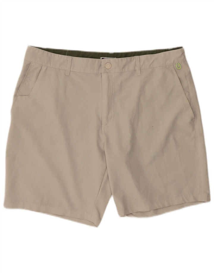 PEPE JEANS Chino Shorts til kvinder Large W34 Beige Polyester