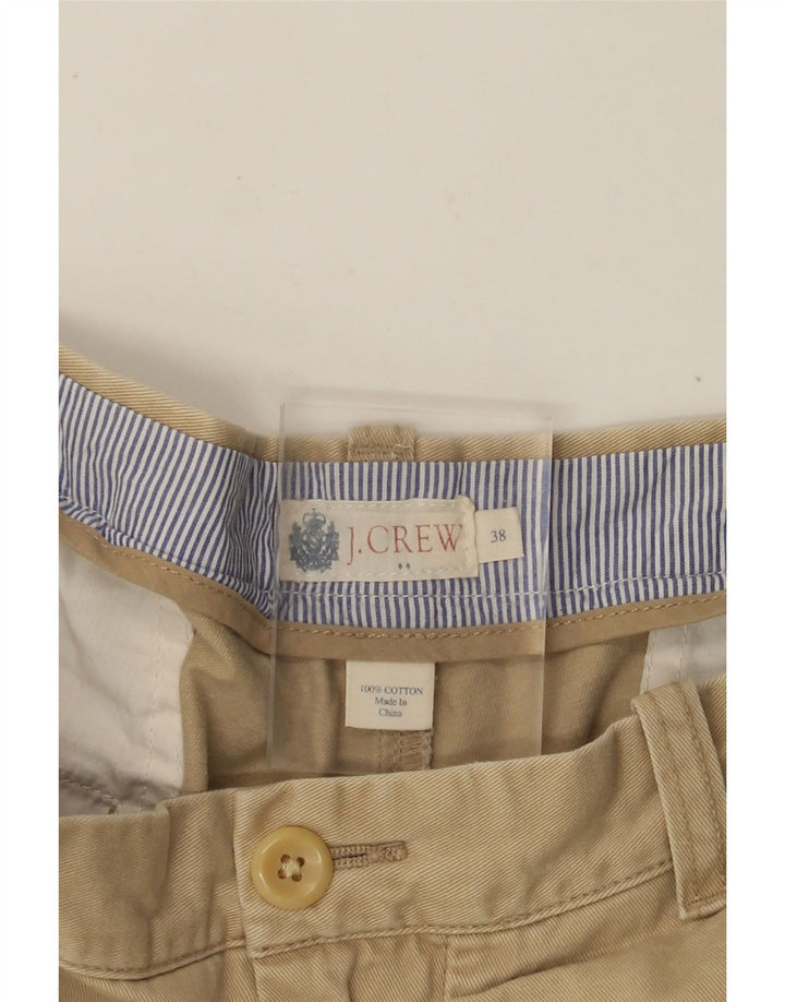 J. CREW Chino Shorts til mænd W38 XL Beige Bomuld