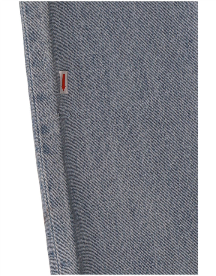 Levi's Herre 501 lige jeans W33 L32 blå bomuld