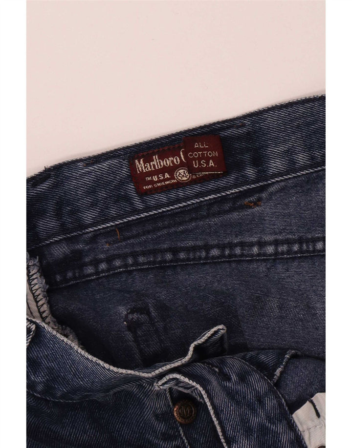 Marlboro Classics Herre løse jeans W38 L28 Blå Bomuld